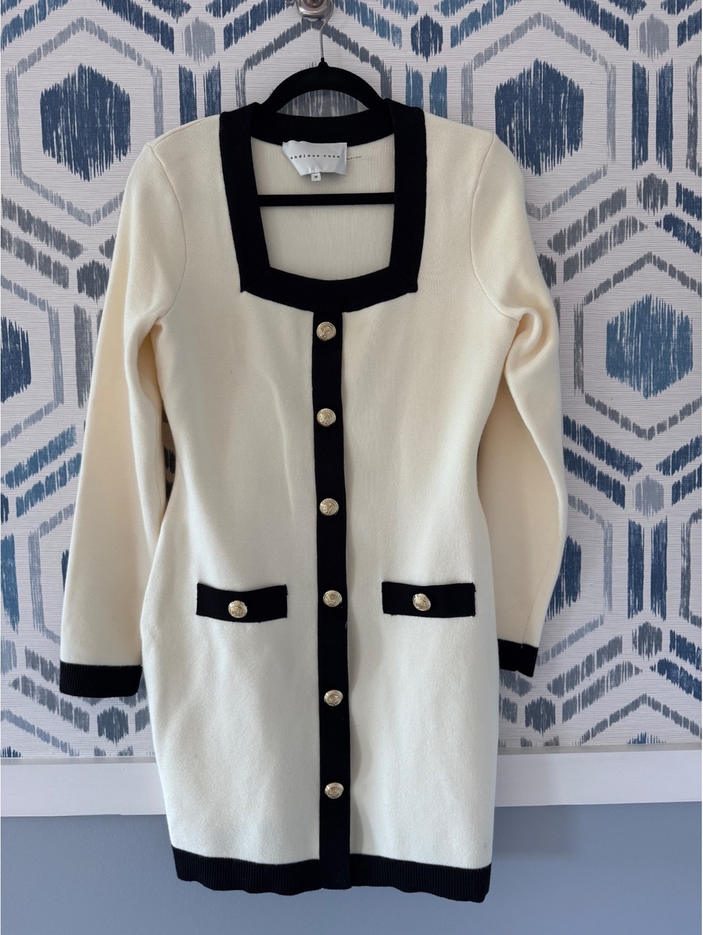 Endless Rose Long-Sleeve Knit Dress